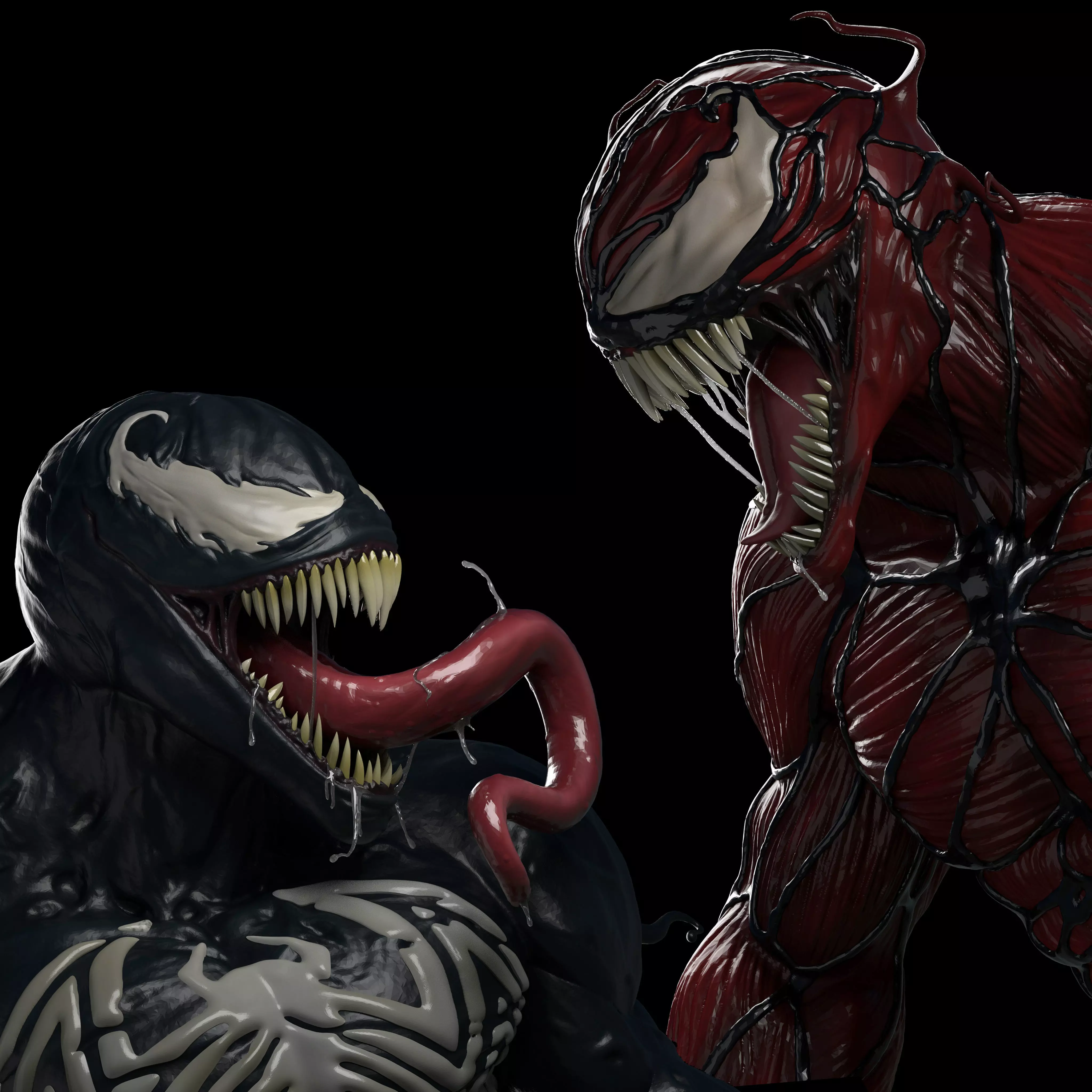 The symbiote pack 3D Model Collection_0
