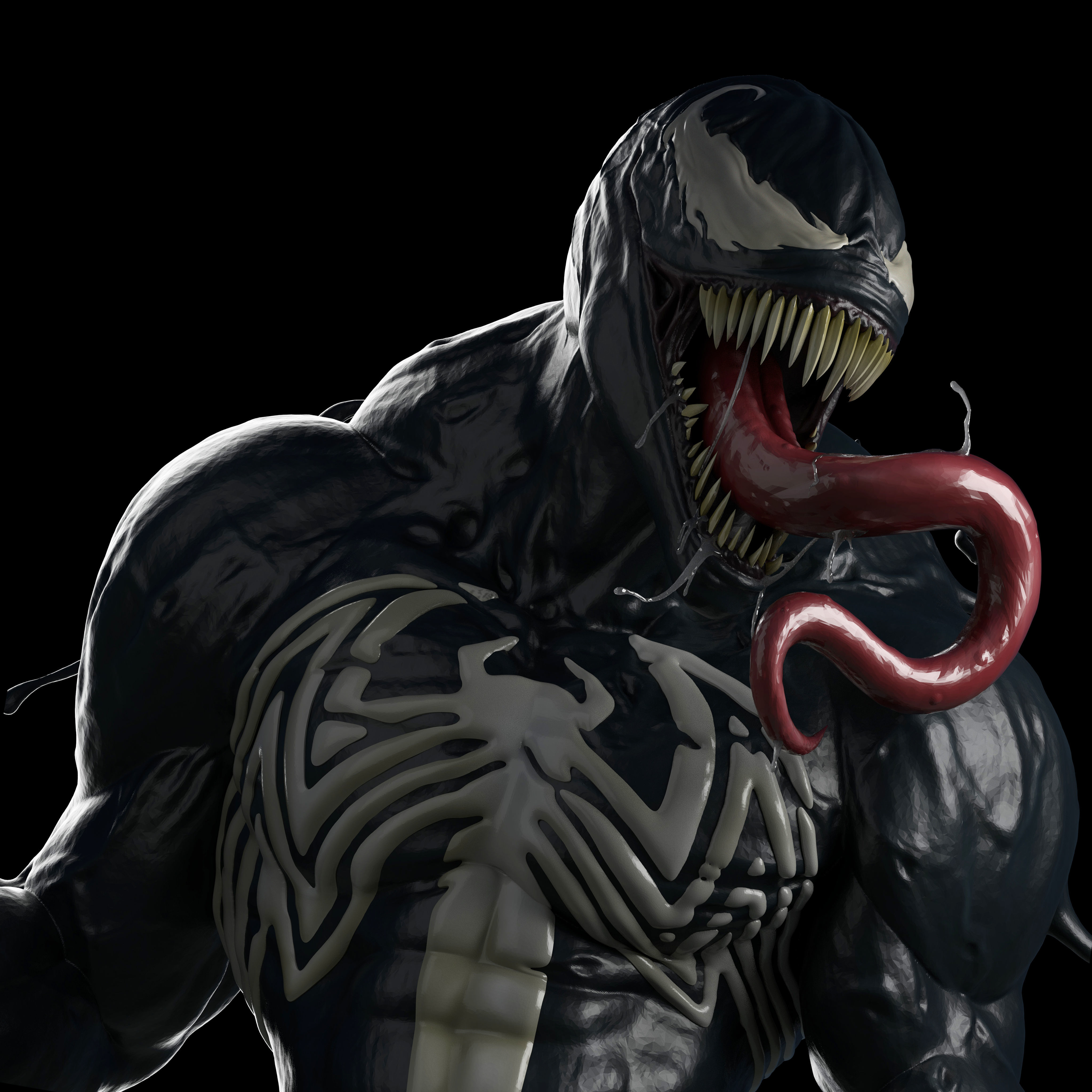The symbiote pack 3D Model Collection_4