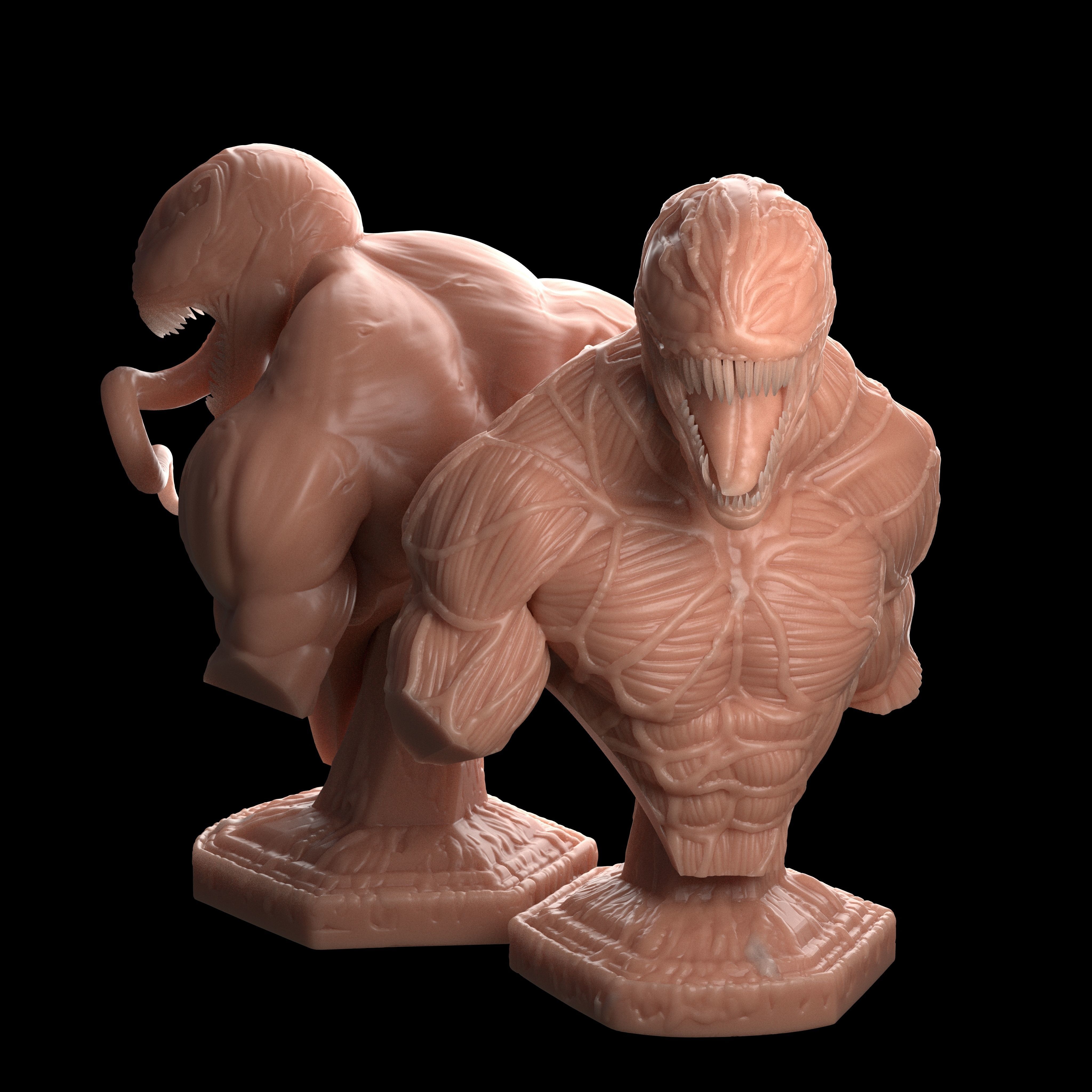 The symbiote pack 3D Model Collection_6