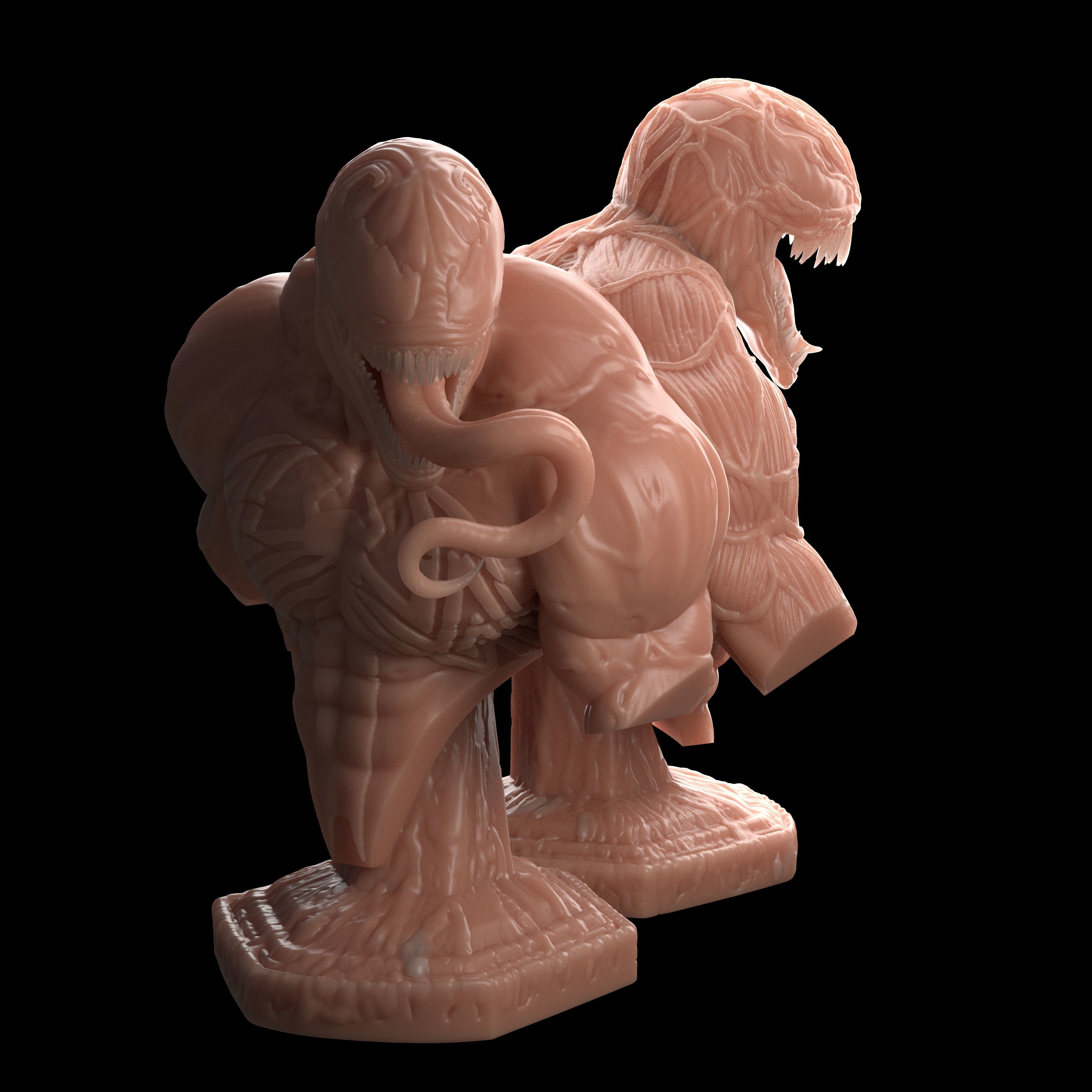 The symbiote pack 3D Model Collection_5