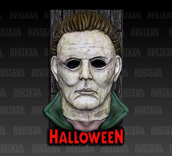 Halloween Michael Mayers Magnet  3D model