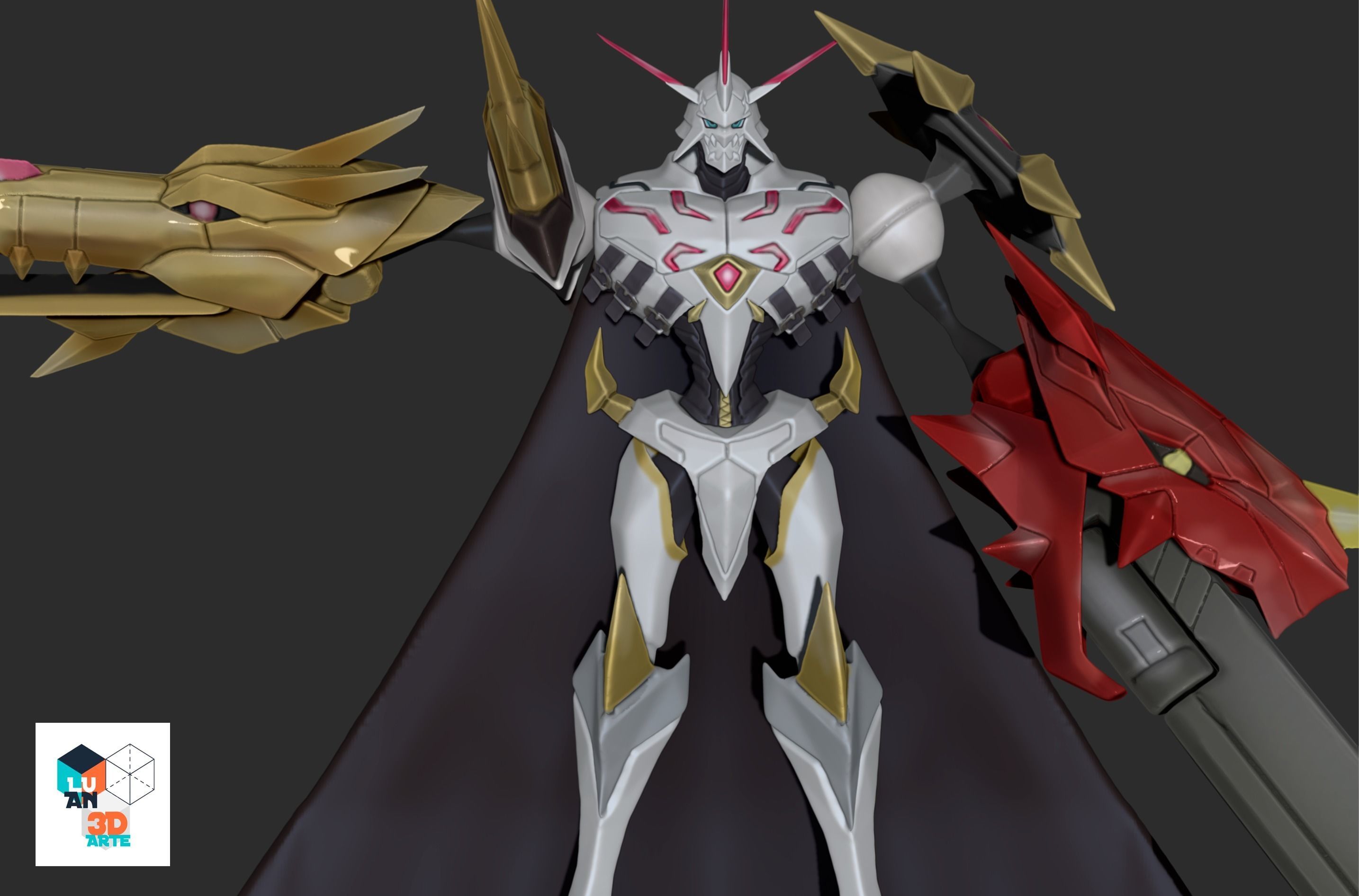 Omegamon Alter-S 3D print model_3