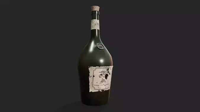 Old Bottle - Tutorial Included 