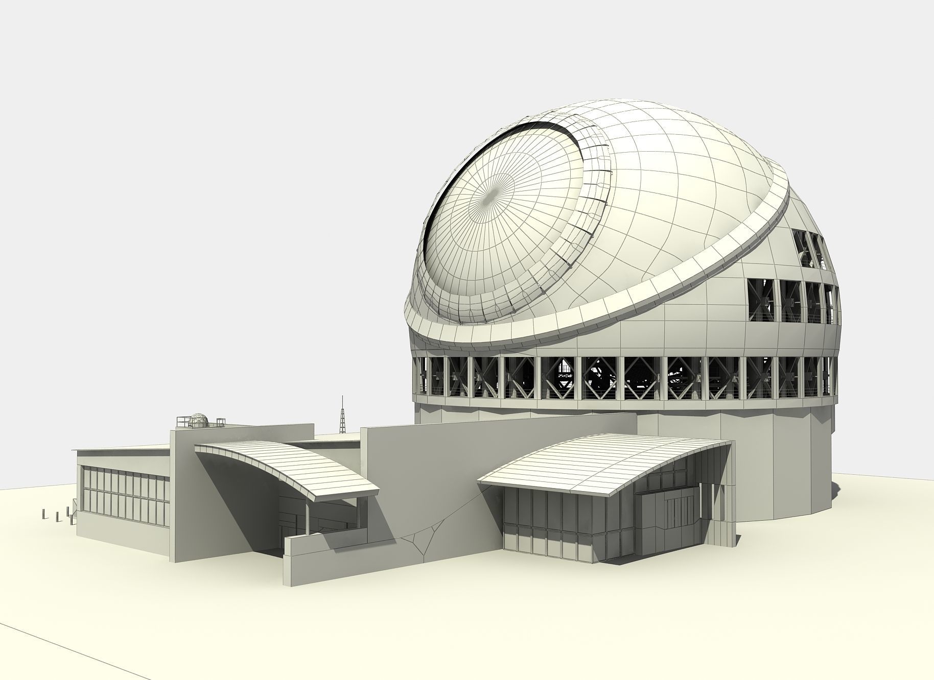 TMT RADIO TELESCOPE 3D model_14