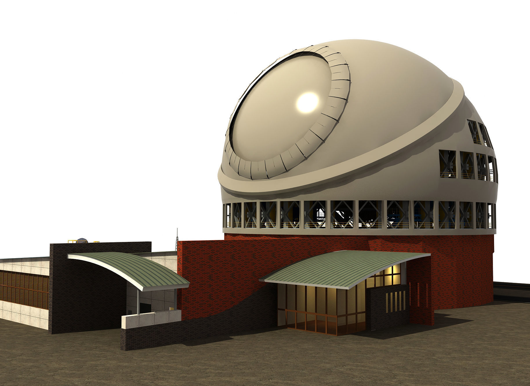 TMT RADIO TELESCOPE 3D model_1