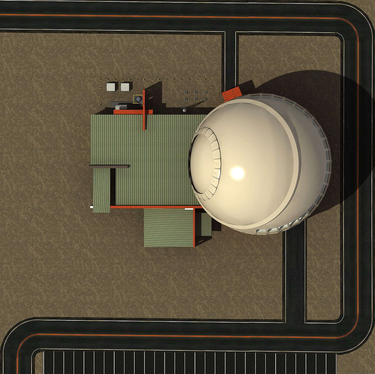 TMT RADIO TELESCOPE 3D model_4