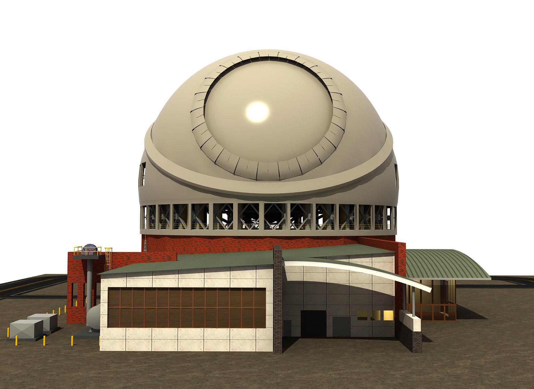 TMT RADIO TELESCOPE 3D model_3