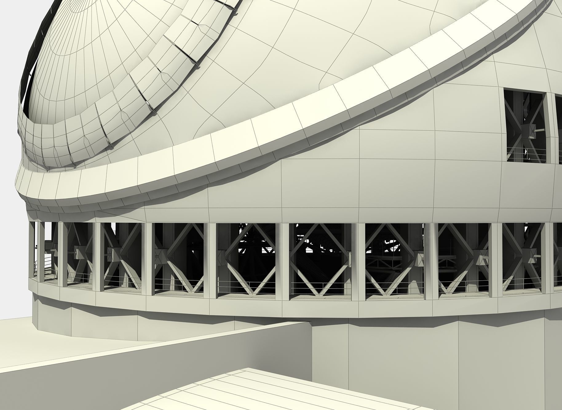 TMT RADIO TELESCOPE 3D model_12