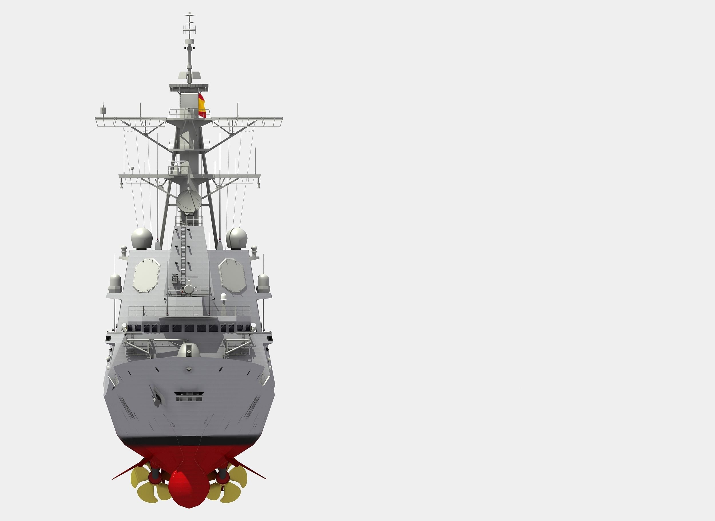 SPS CRISTOBAL COLON - ALVARO DE BAZAN 3D model_19