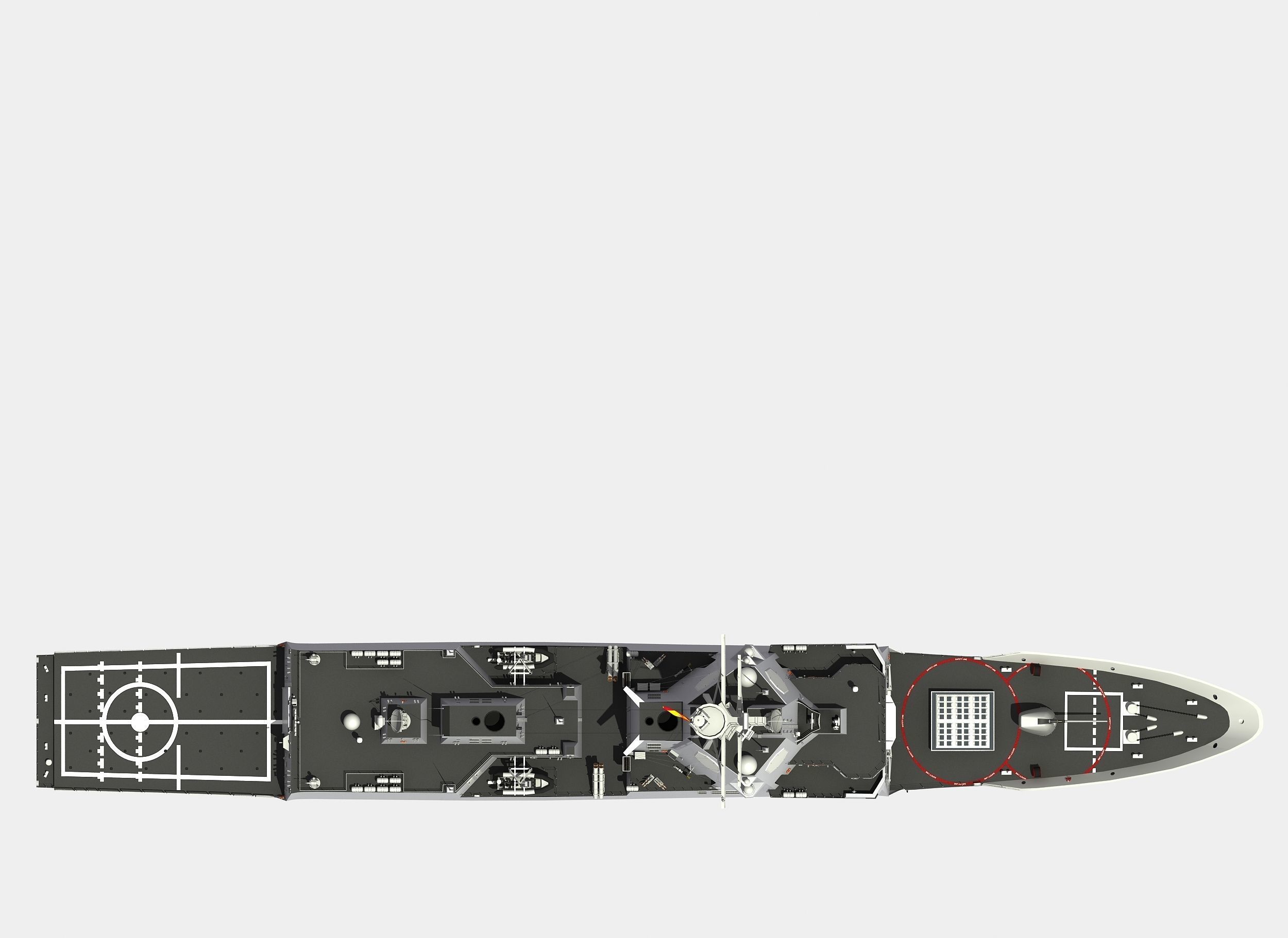 SPS CRISTOBAL COLON - ALVARO DE BAZAN 3D model_12