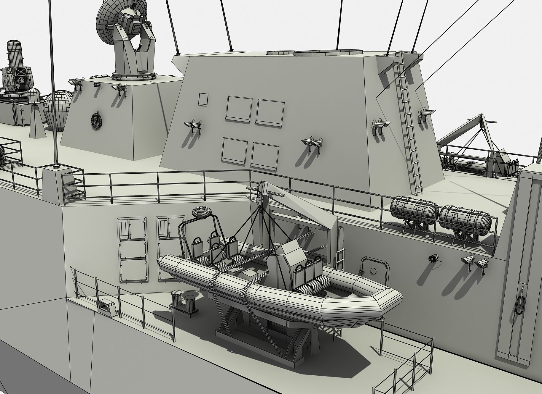 SPS CRISTOBAL COLON - ALVARO DE BAZAN 3D model_7