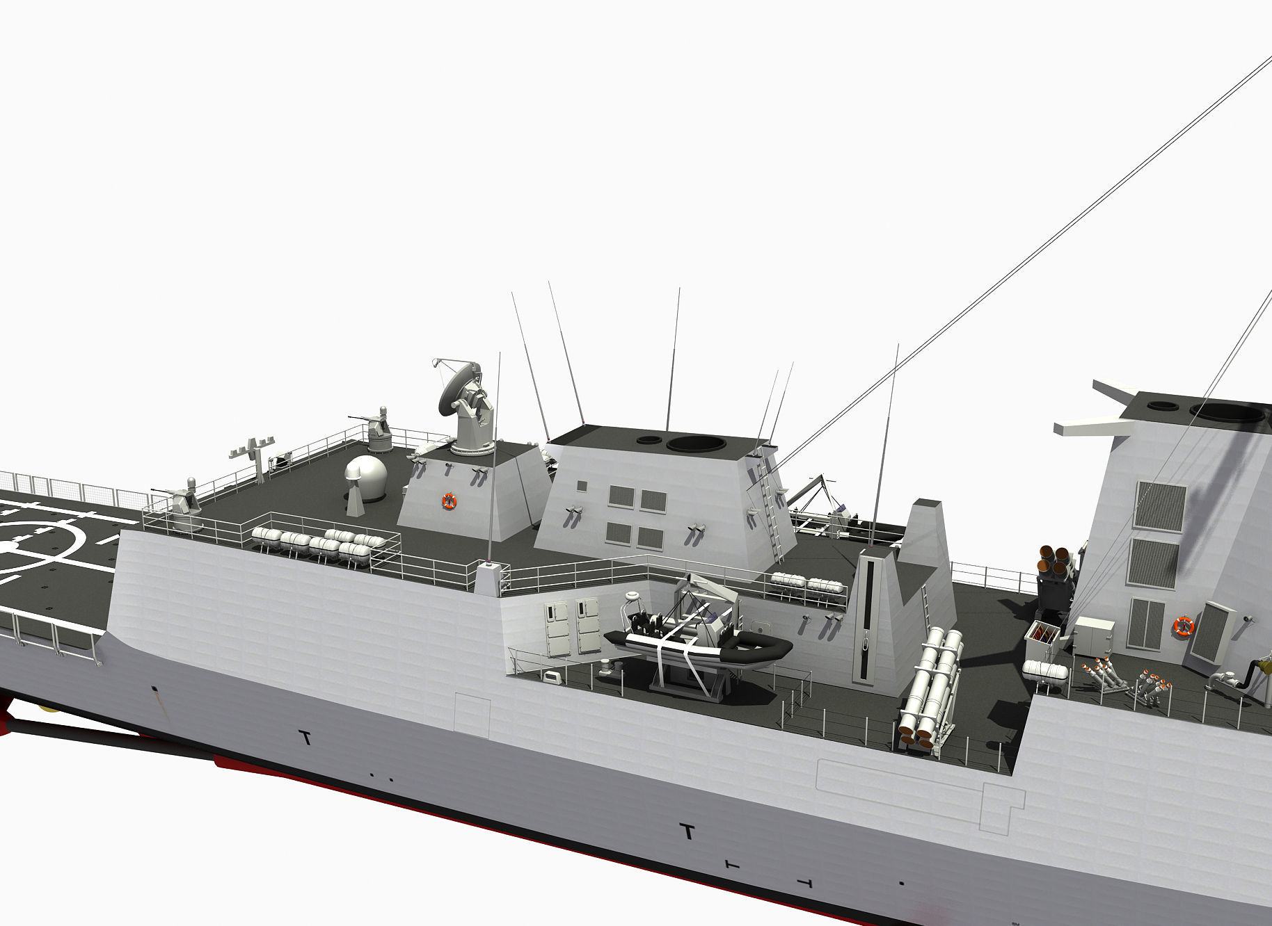 SPS CRISTOBAL COLON - ALVARO DE BAZAN 3D model_11