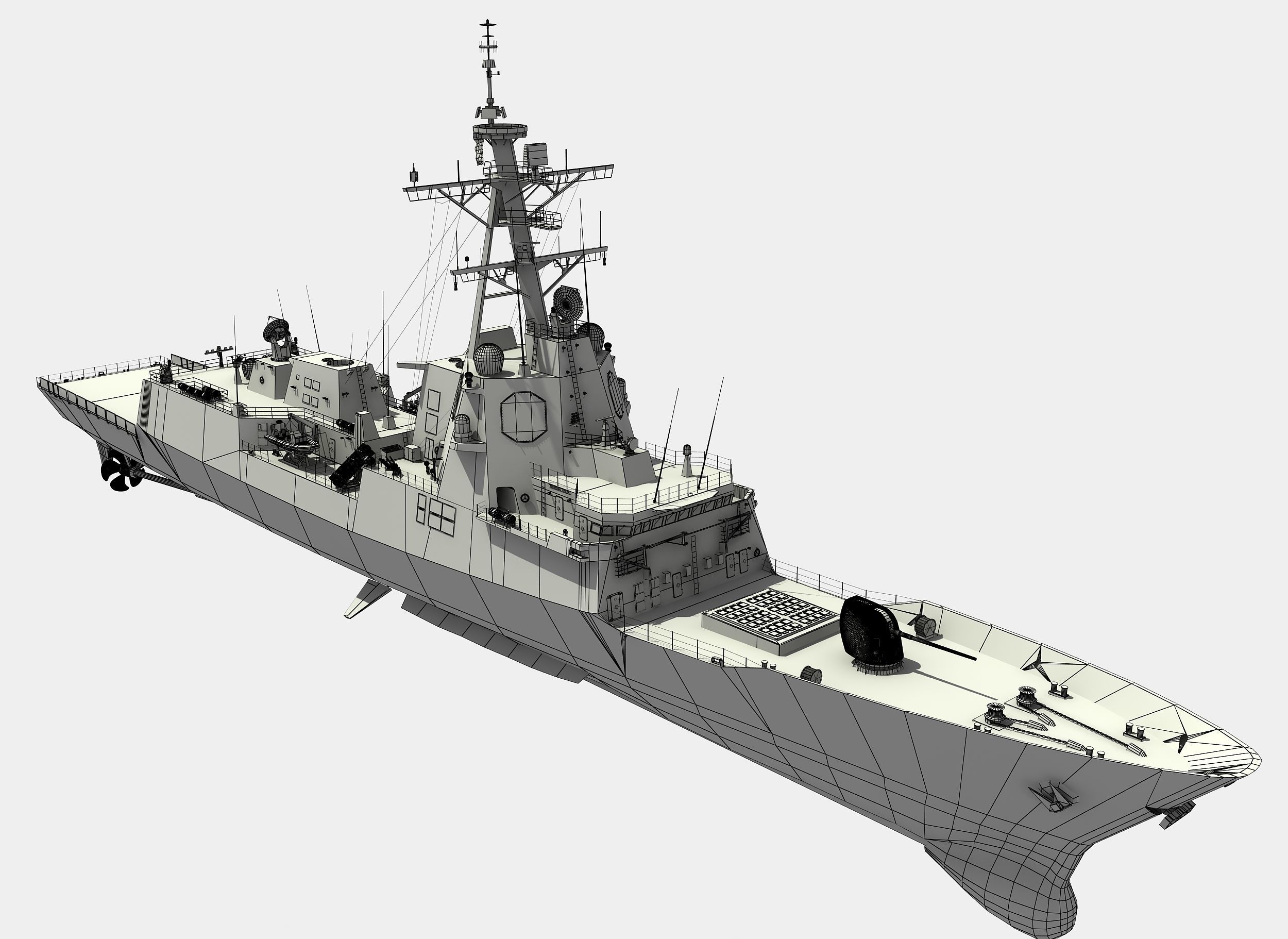 SPS CRISTOBAL COLON - ALVARO DE BAZAN 3D model_20