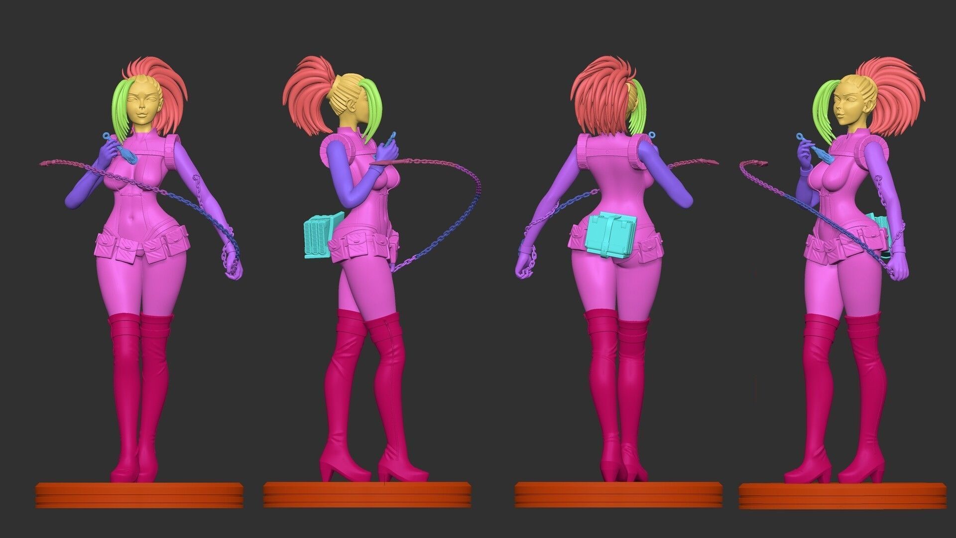 Momo Yaoyorozu - Boku No Heroe Academia 3D print model_7
