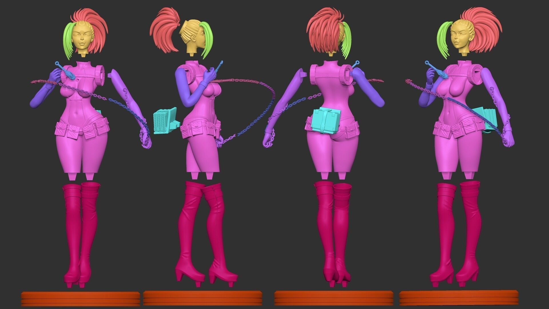 Momo Yaoyorozu - Boku No Heroe Academia 3D print model_8