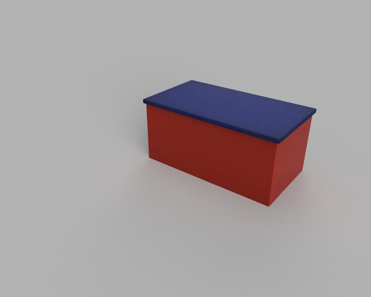 18x AA battery storage box 3D print model_3