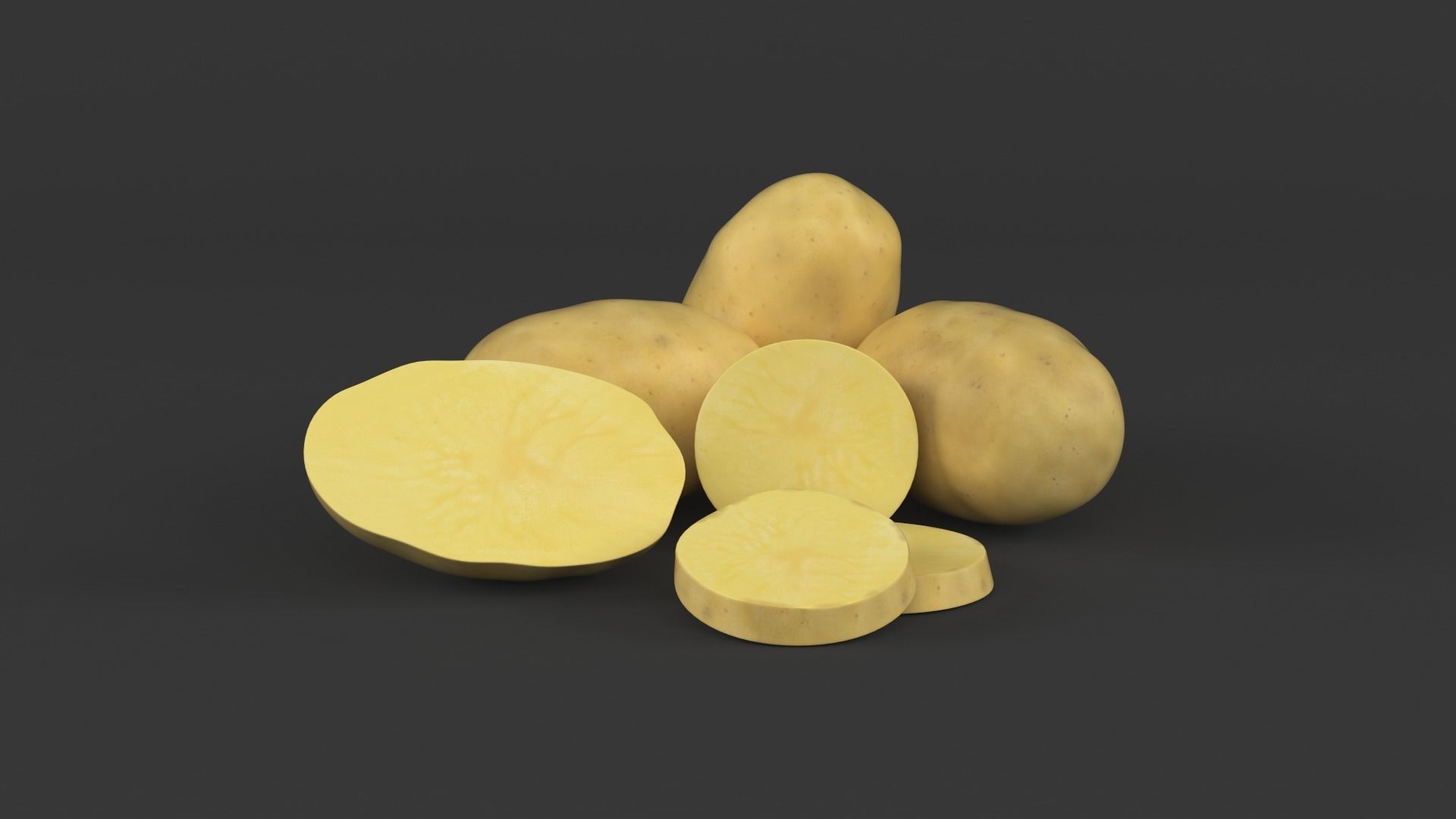 Vegetable Collection cucumbers 3D model_2