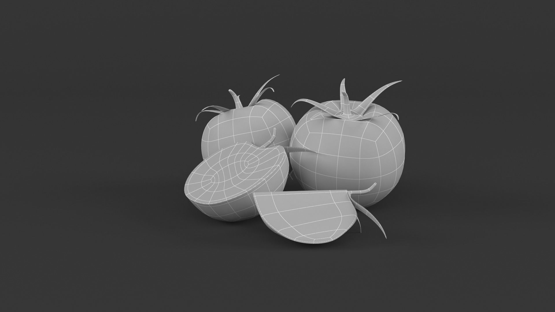 Vegetable Collection cucumbers 3D model_11