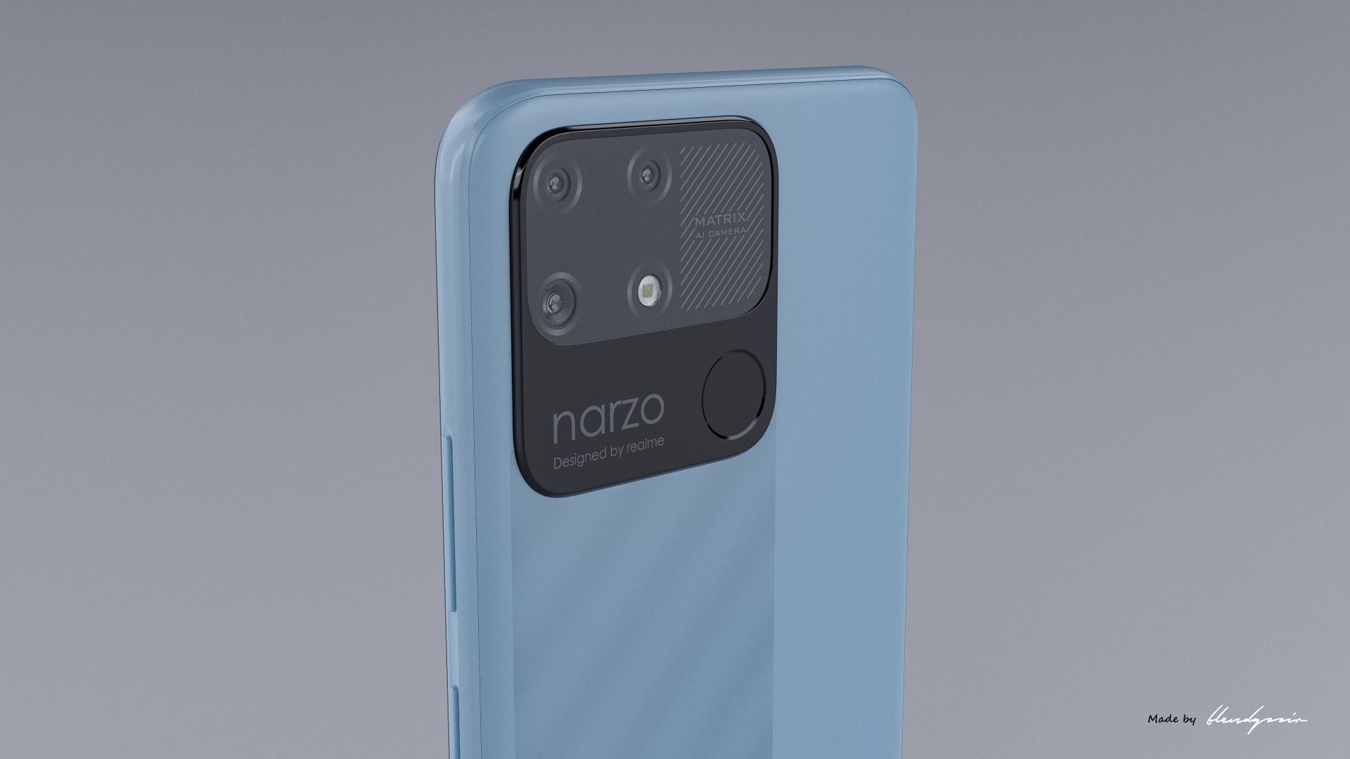REALME NARZO 50A 3D model_8