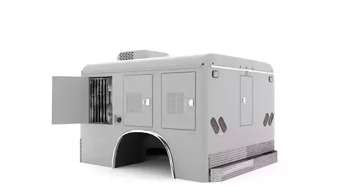 ANIMAL CONTROL UTILITY BED 3D model