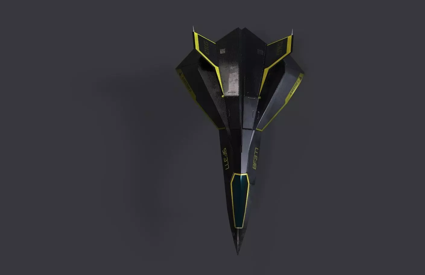 CKG superbee Free low-poly 3D model_0