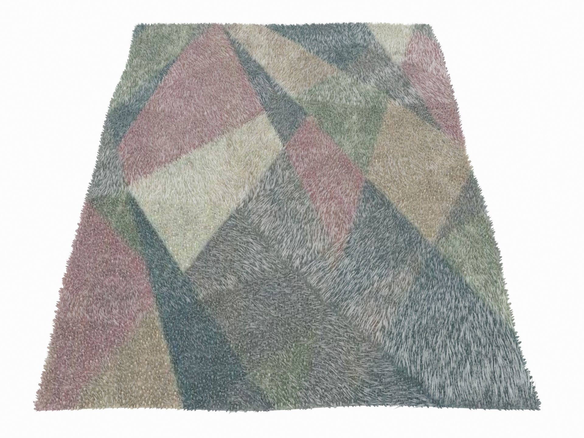 two carpets Free 3D model_3