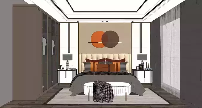 Modern Bedroom     Modern