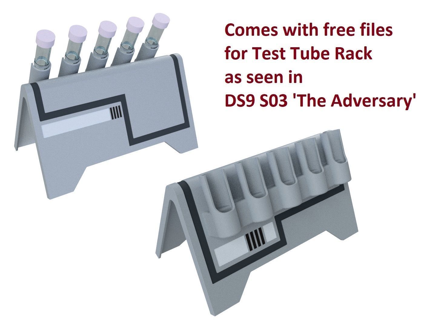 Blood Sample Hypo DS9 The Adversary 3D print model_7