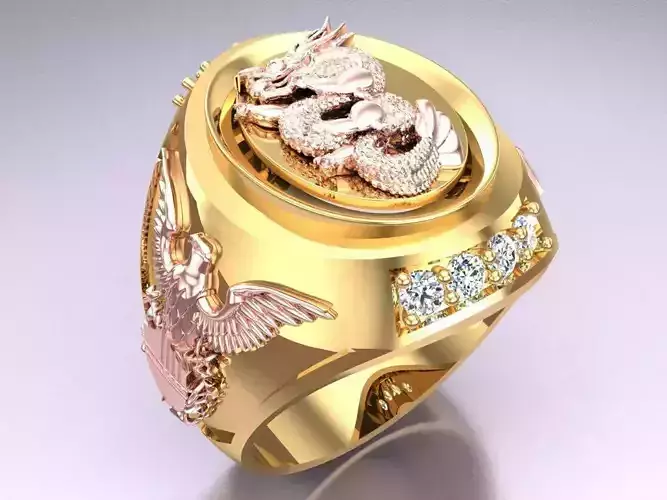 Eagle Ring - Dragon Rings - N565