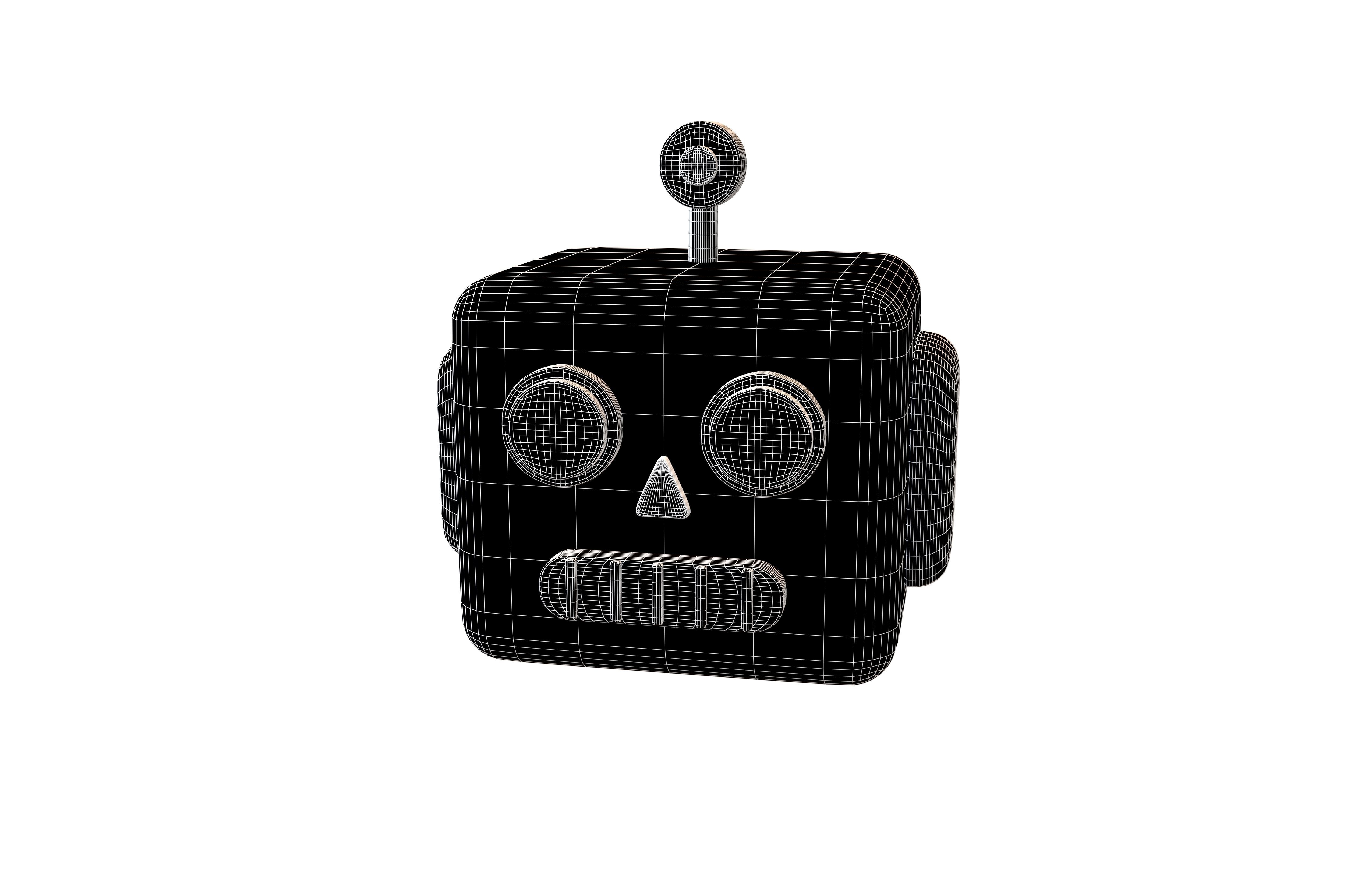 Google Robot Head v2 001 Low-poly 3D model_7