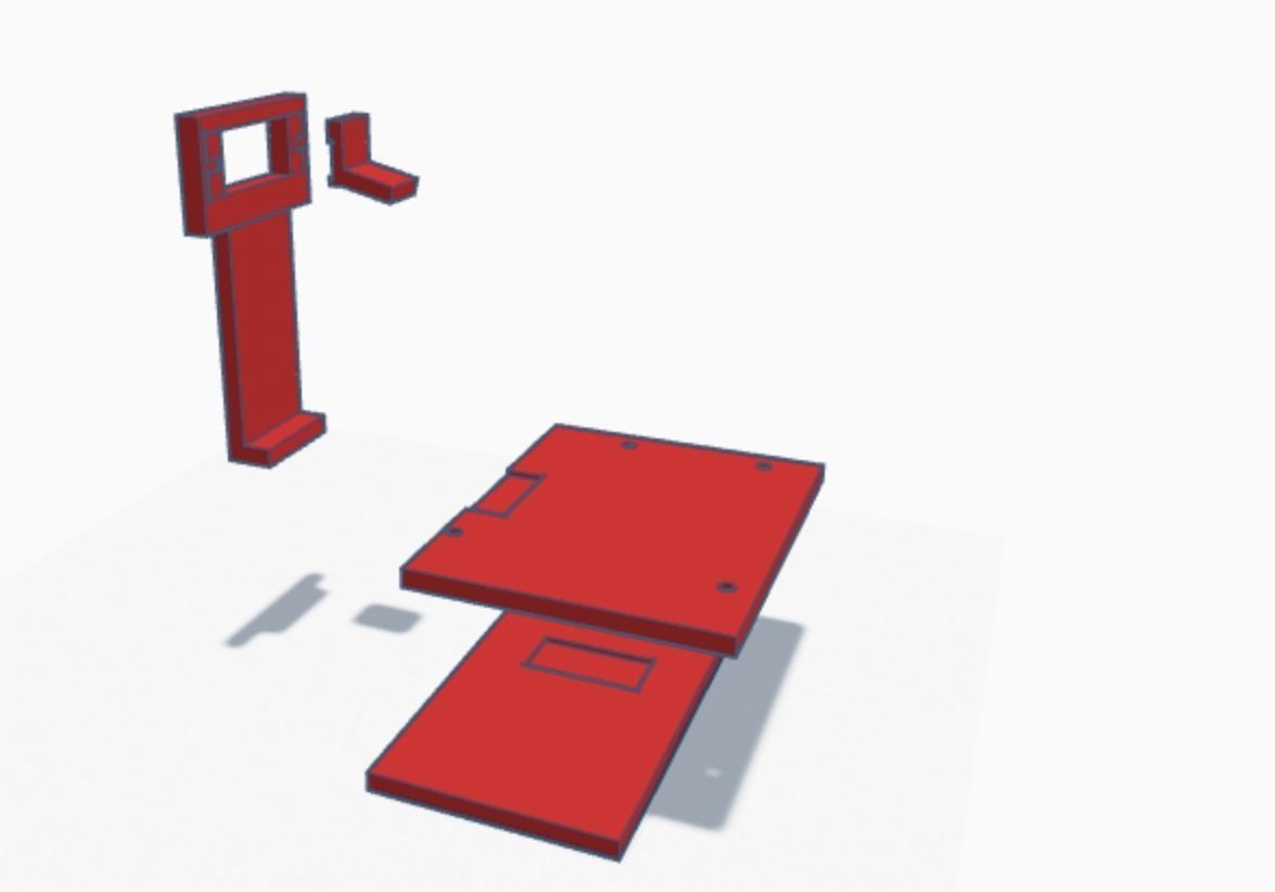 Dual Axis solar Tracker 3D print model_2