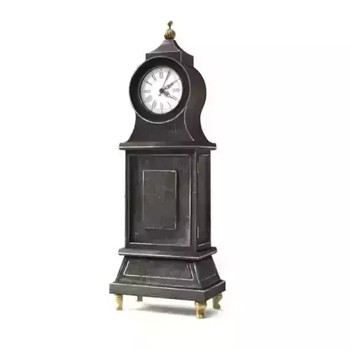 Black Retro Clock