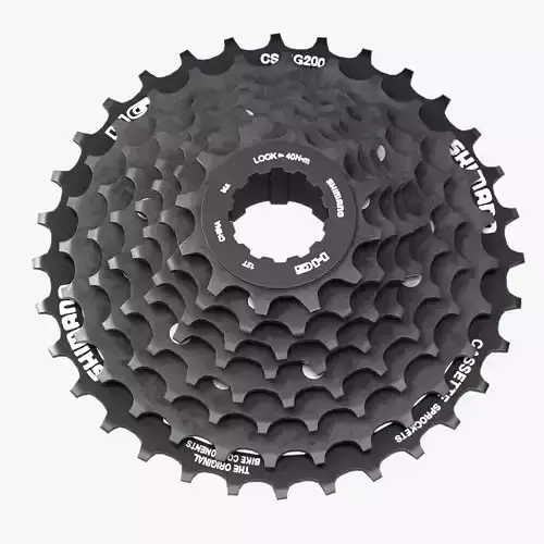 Shimano CSHG 200-8 Speed Cassette Black