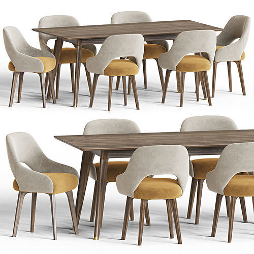 Dining Set 26 3D model