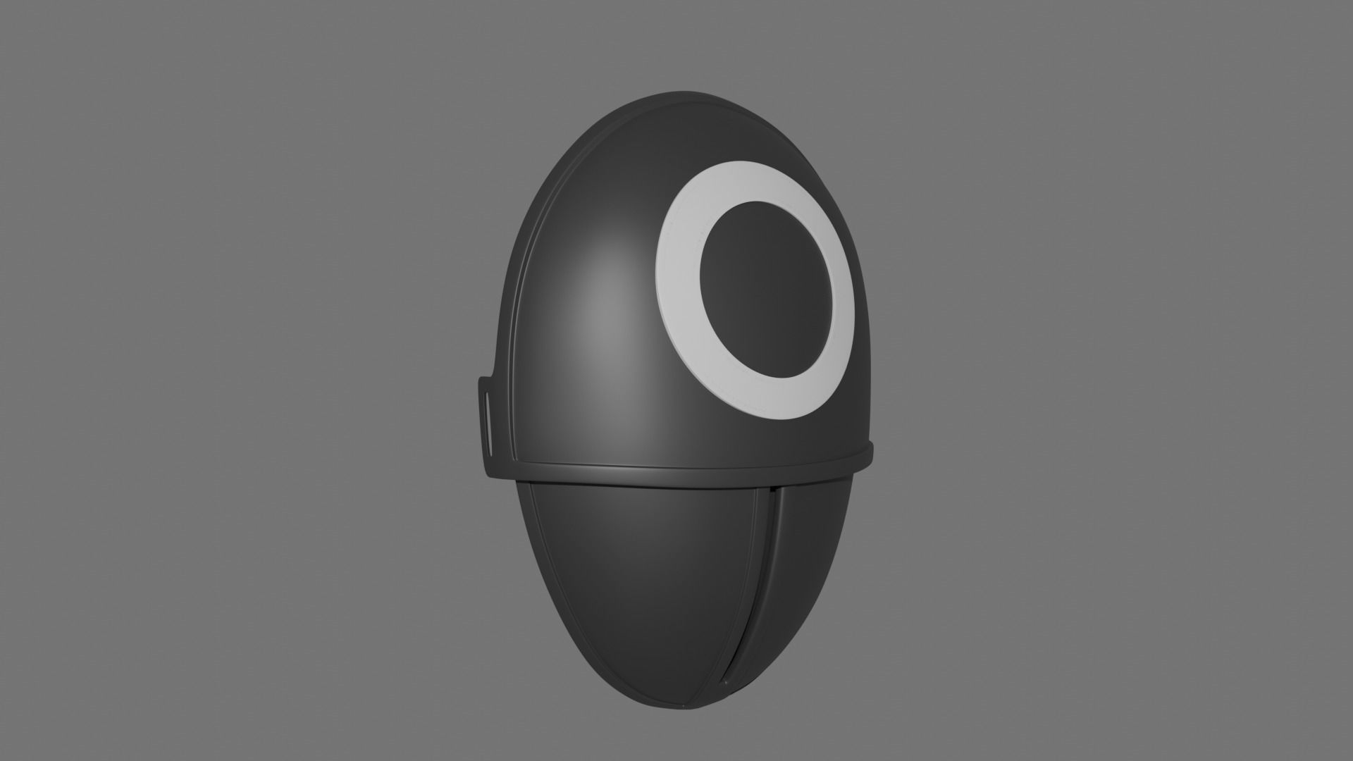 Squid Game Retractable Mask 3D model_2