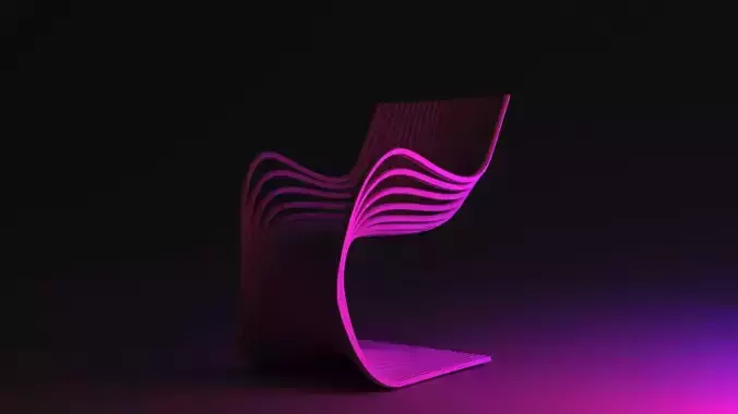 Wooden pipo chair