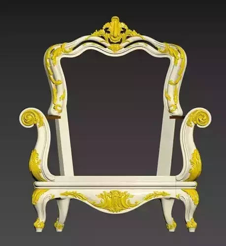 Armchair ornate chair