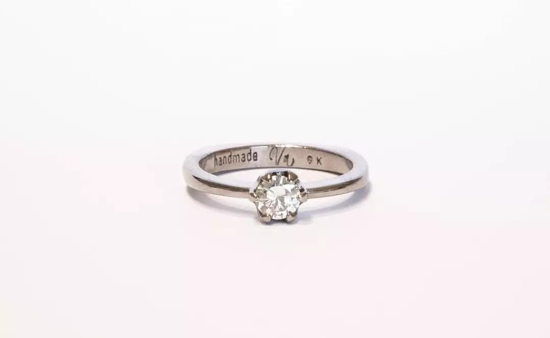 Single Diamond Ring 3D print model