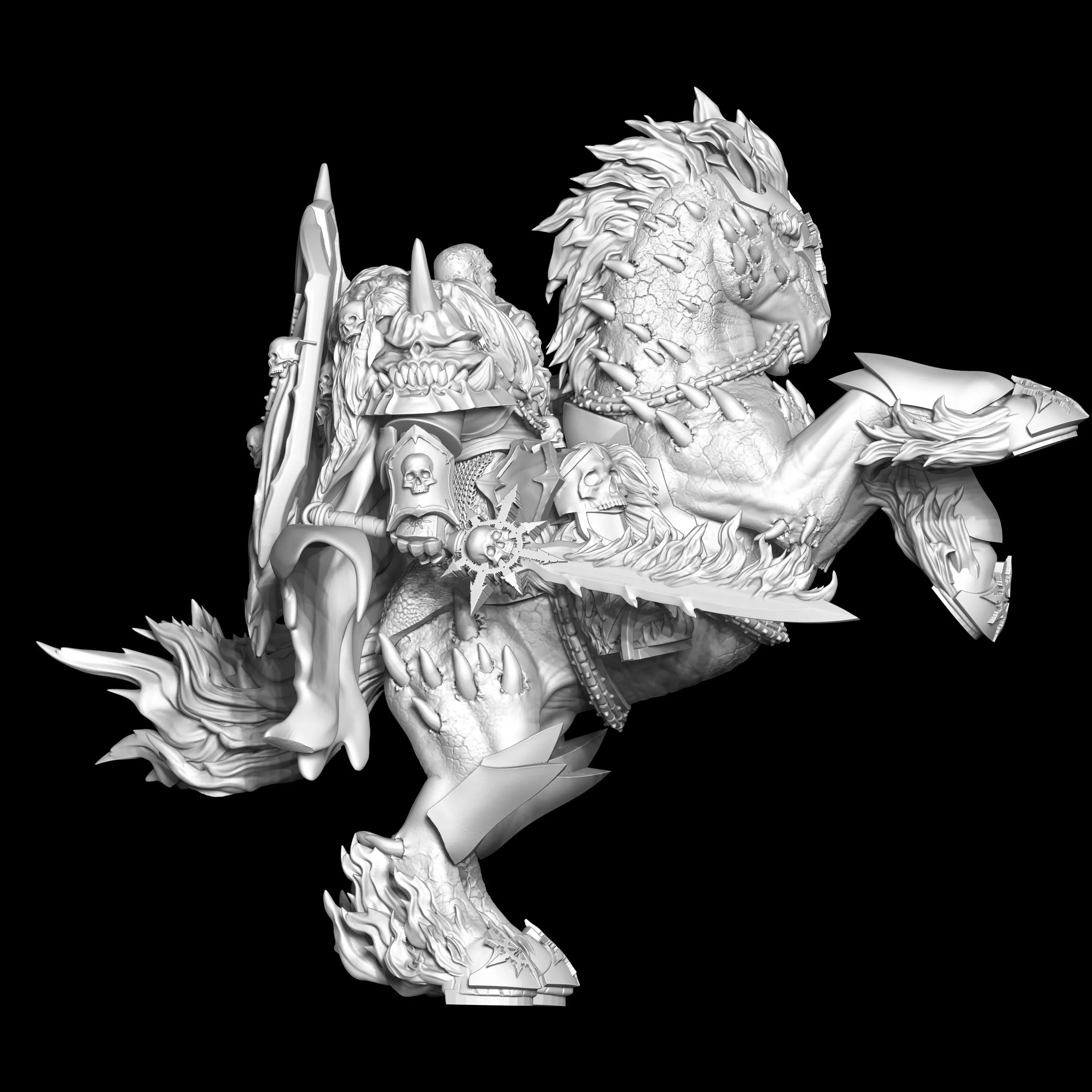 Warmaker beast 3D print model