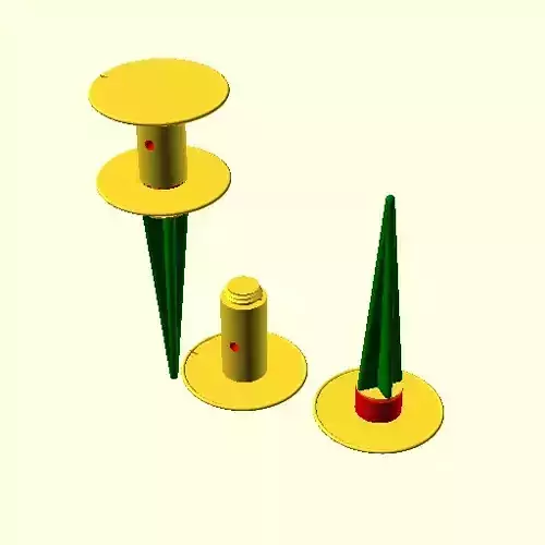 Rope bobbin 3D print model