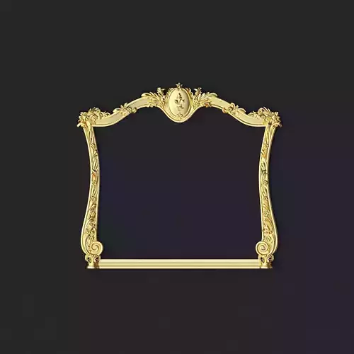 mirror ornate gold frame