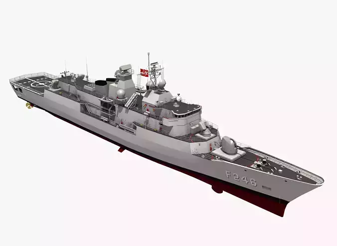 MEKO 200 TCG SALIHREIS 3D model