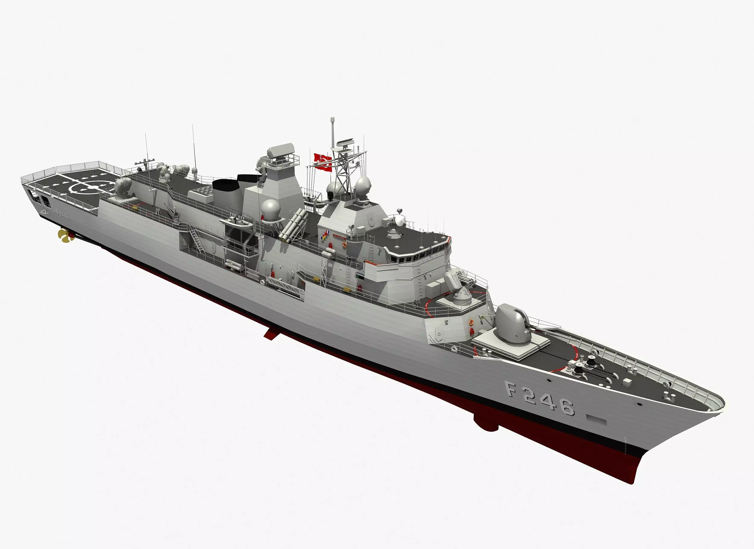 MEKO 200 TCG SALIHREIS 3D model