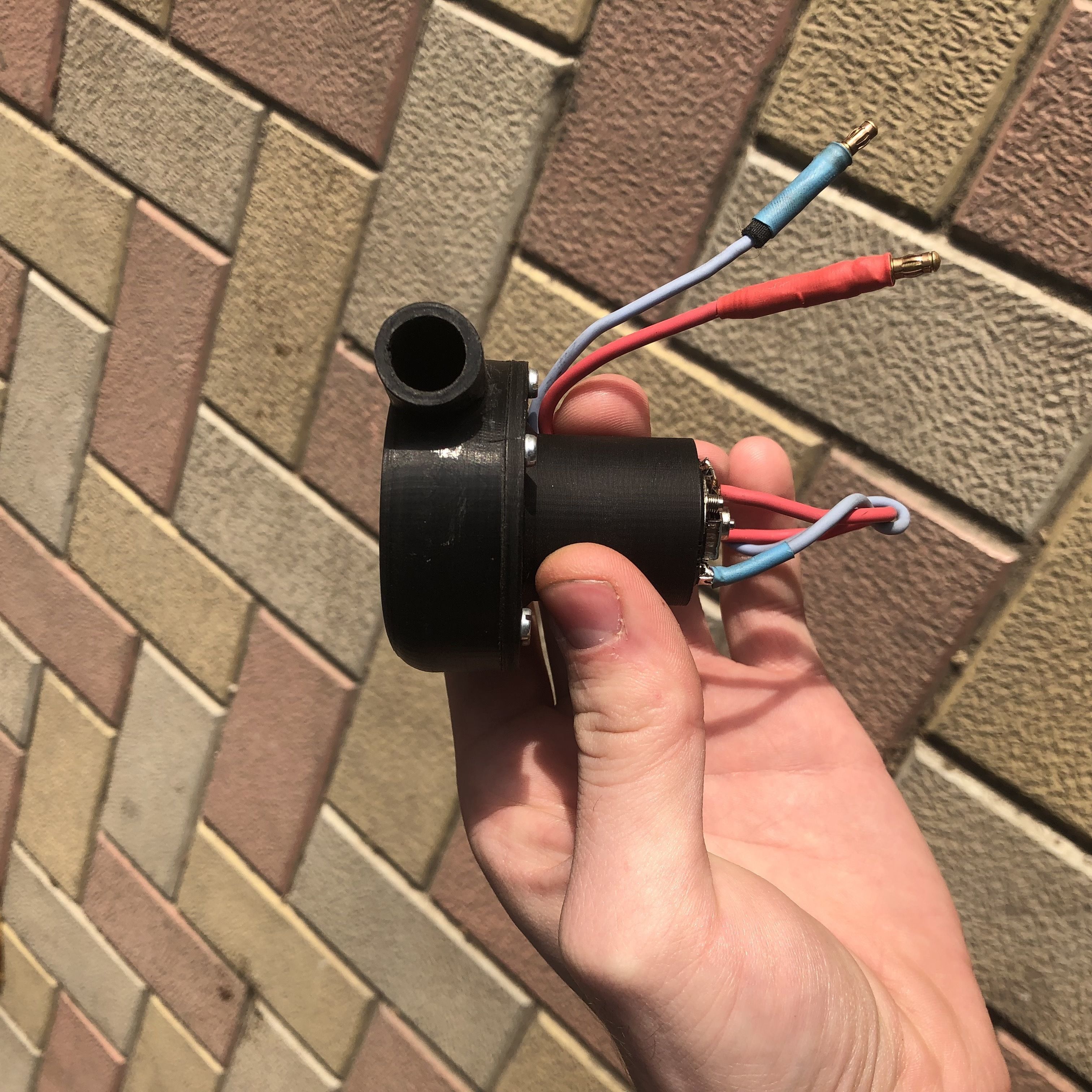 Small Turbocharger  3D print model_7
