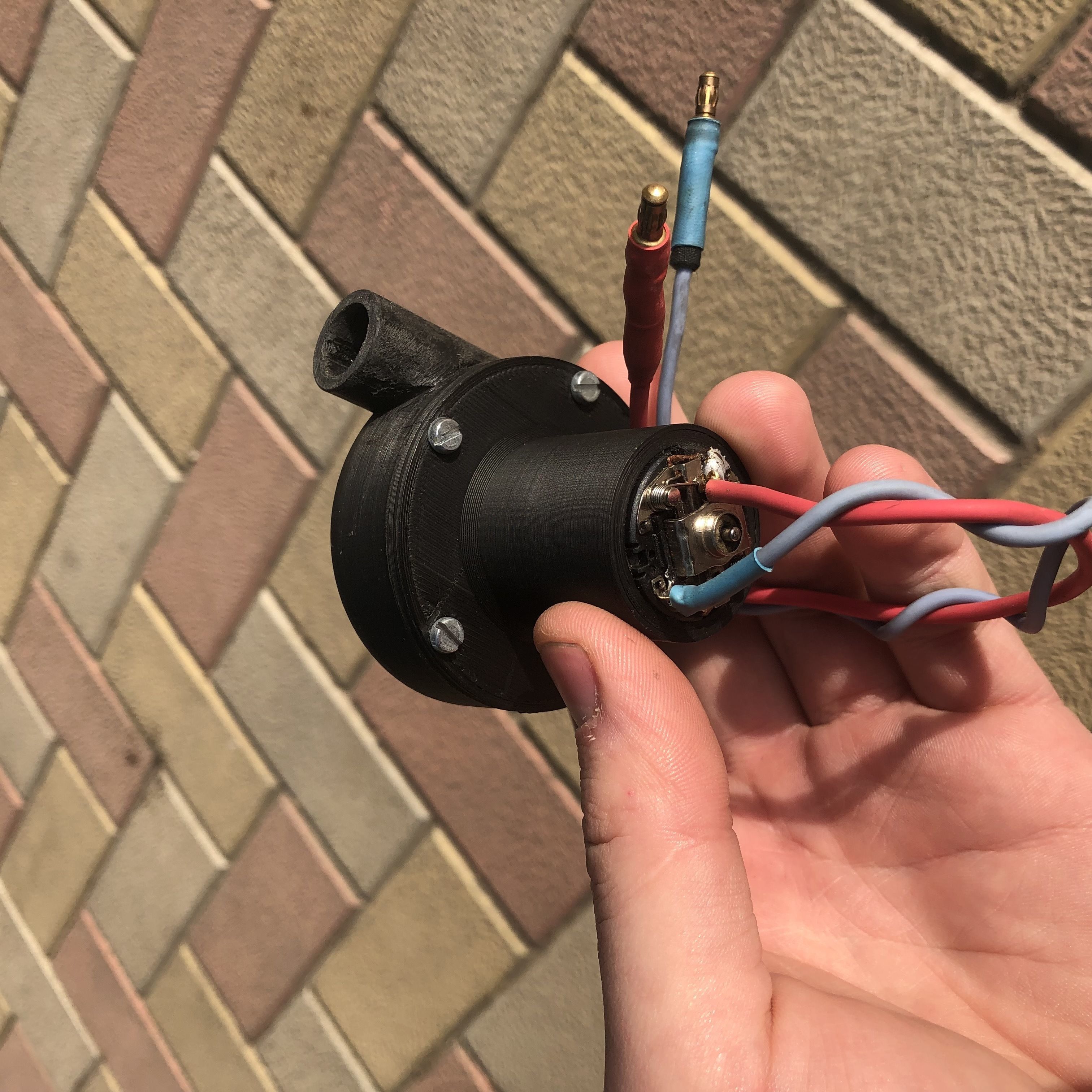 Small Turbocharger  3D print model_8