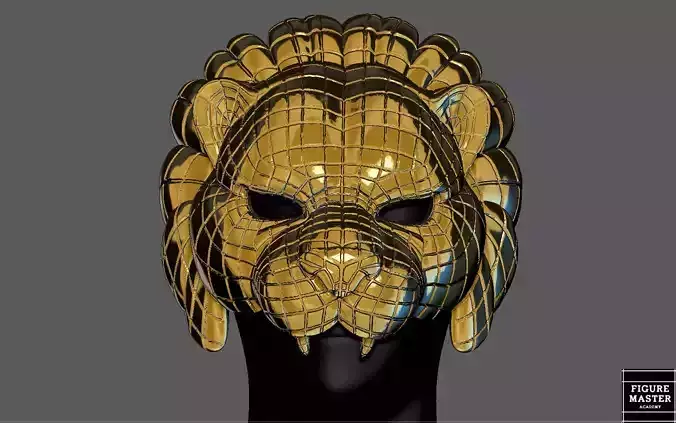 SQUID GAME LION VIP MASK LIFE SIZE COSPLAY PROPS REPLICA NETFLIX