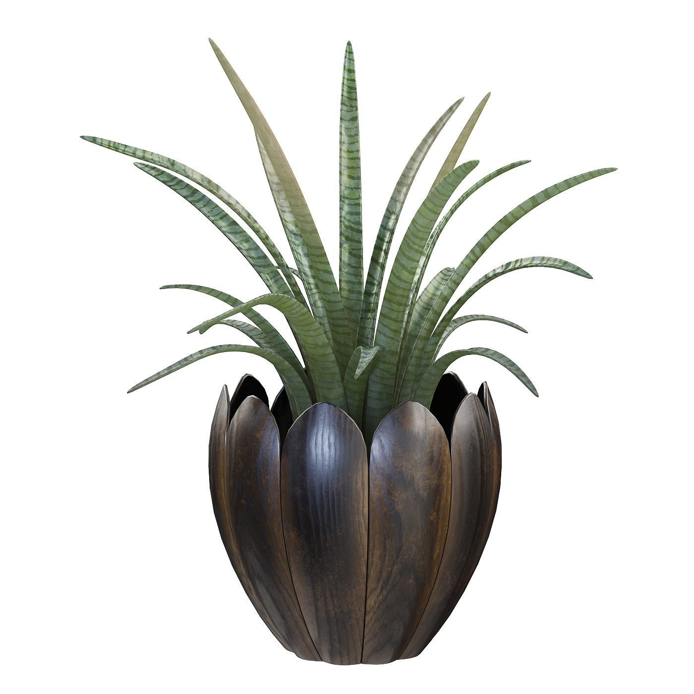 Tray with Decor 3D model_2