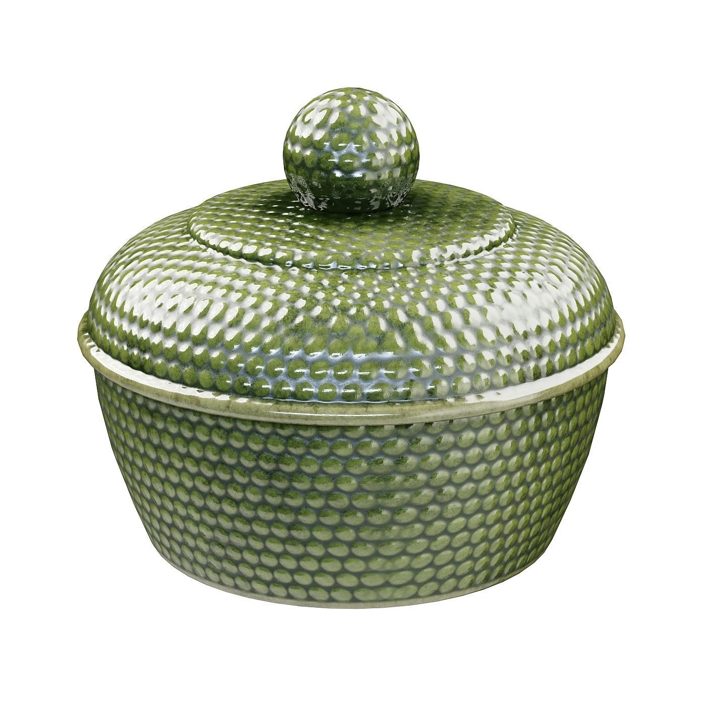 Tray with Decor 3D model_3