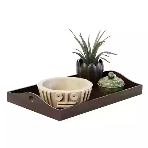 Tray with Decor