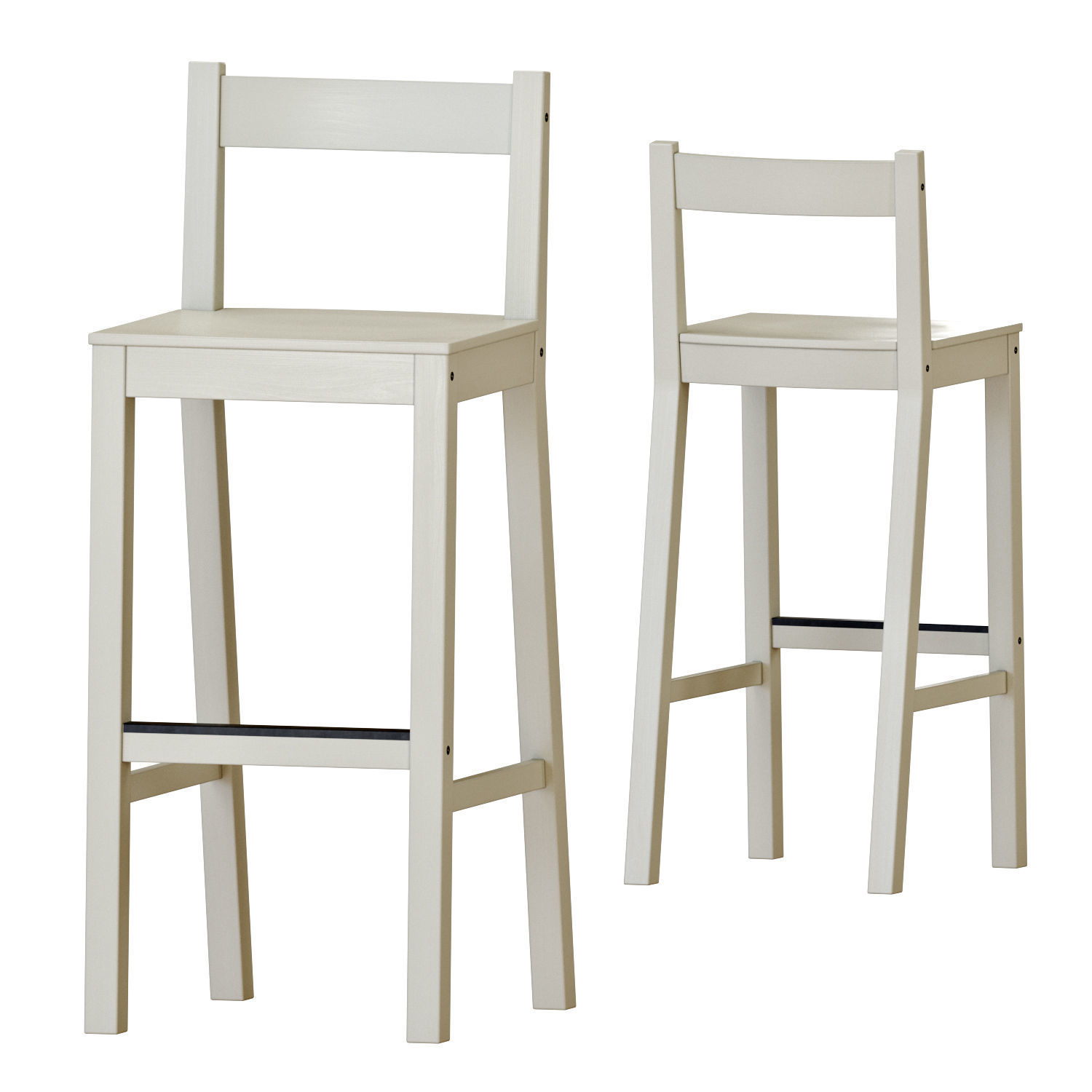 EKEDALEN Bar Table and Stools 3D model_8